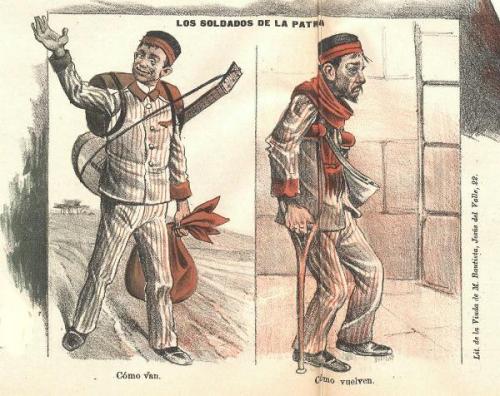 Chiste de la revista Don Quijote (1898)