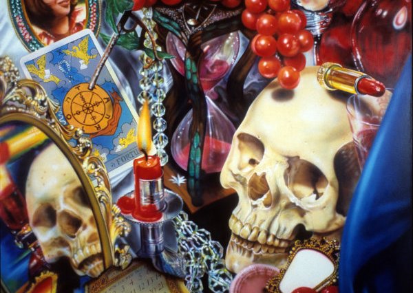 Wheel of Fortune (1977-78), acrílico y óleo sobre lienzo.