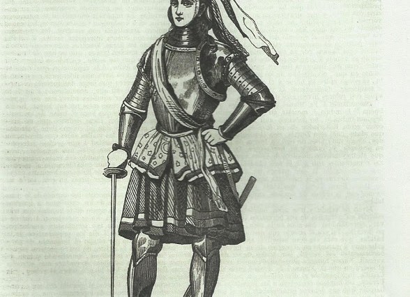 María Pérez la Varona, ilustración de la revista Semanario Pintoresco Español nº 11, de 12 de marzo de 1848.