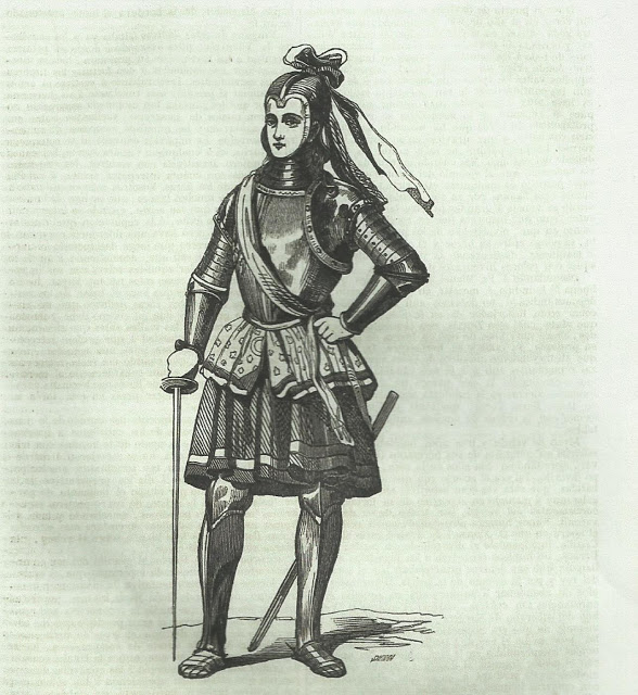 María Pérez la Varona, ilustración de la revista Semanario Pintoresco Español nº 11, de 12 de marzo de 1848.