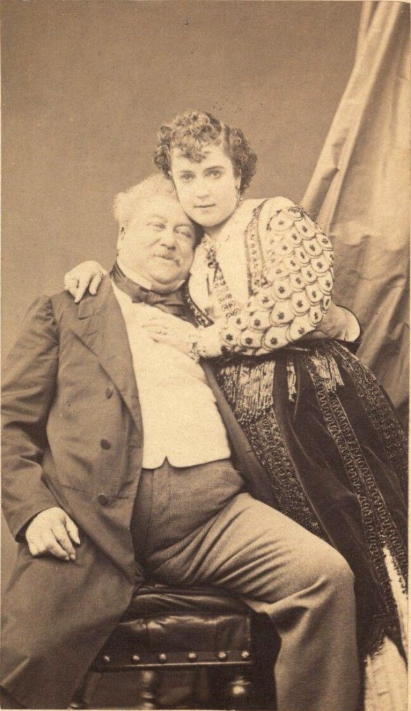 Adah Menken y Alejandro Dumas